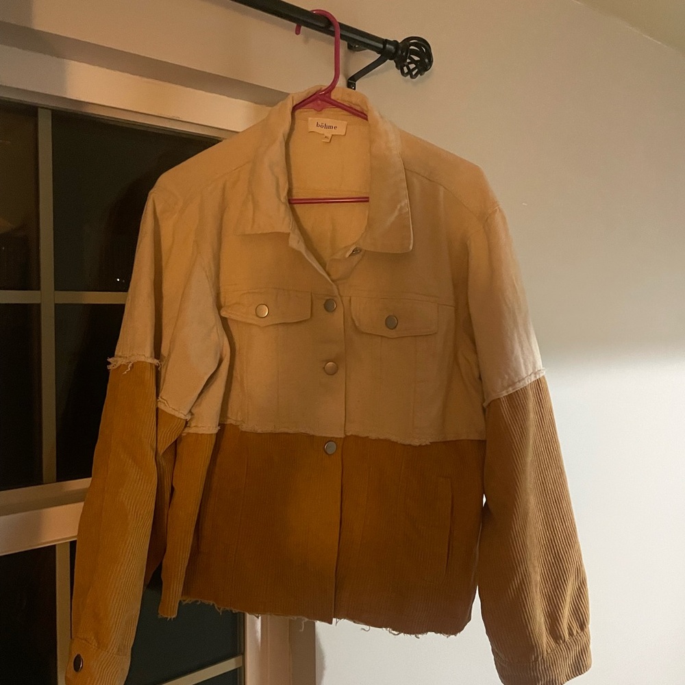 Bohme mixed media jacket